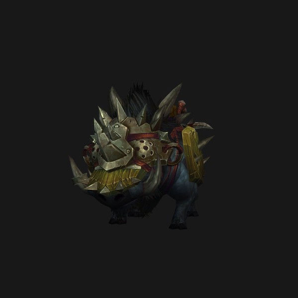 The Blacksteel Battleboar mount