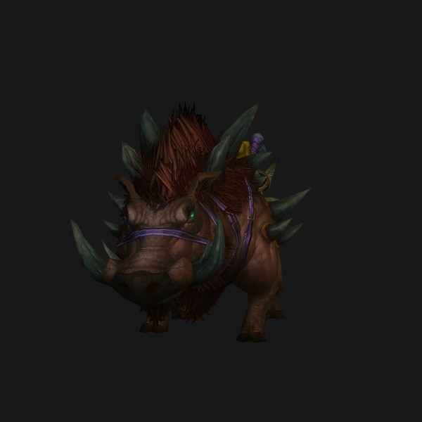 The Domesticated Razorback mount