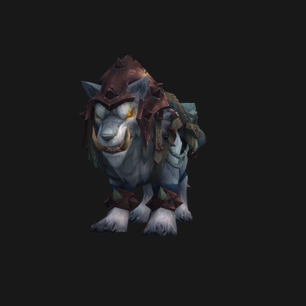 The Armored Frostwolf mount
