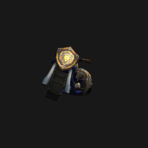 The Champion's Treadblade mount