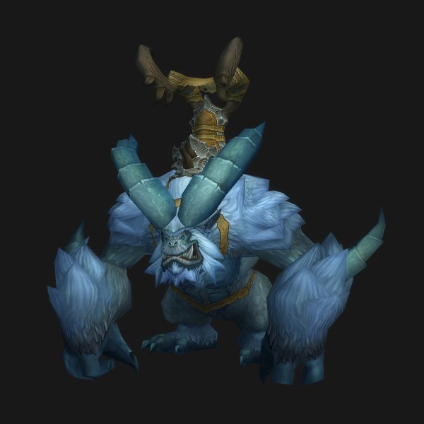 The Challenger's War Yeti mount