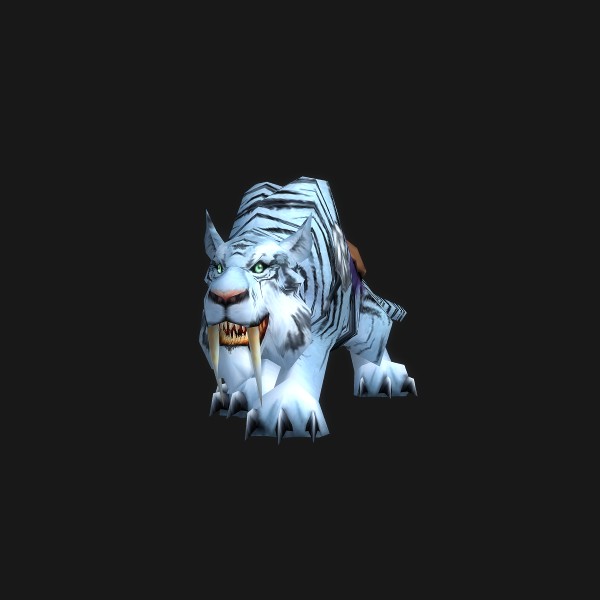 The Striped Frostsaber mount
