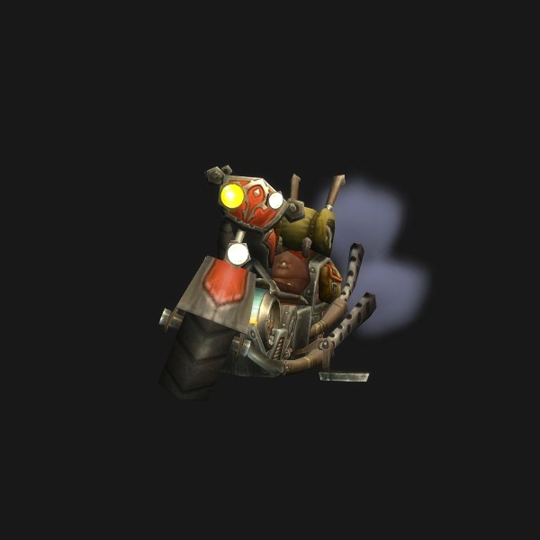The Chauffeured Mechano-Hog mount