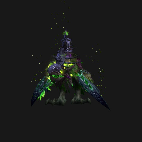 The Corrupted Dreadwing mount