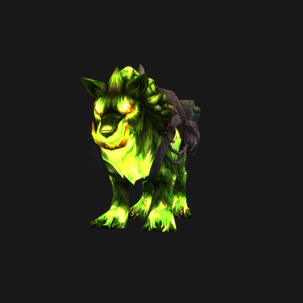 The Infernal Direwolf mount