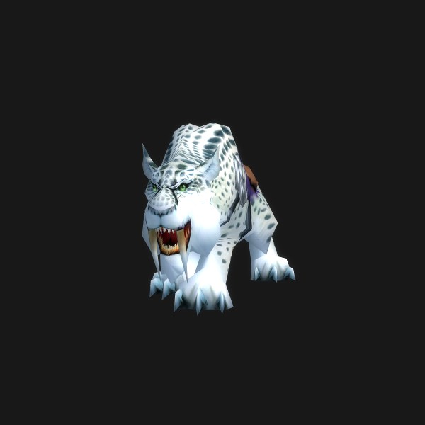 The Spotted Frostsaber mount