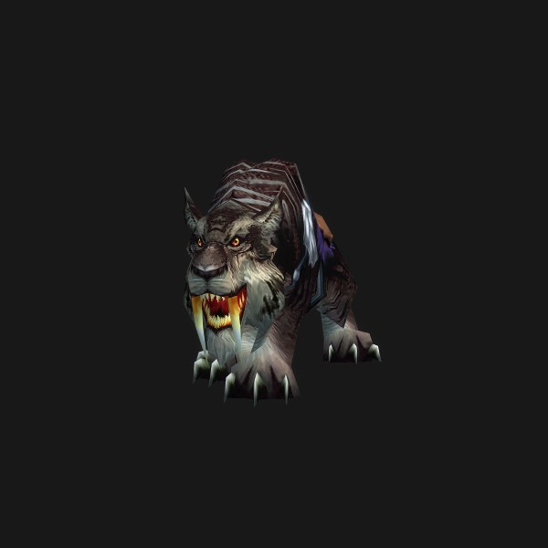 The Striped Nightsaber mount