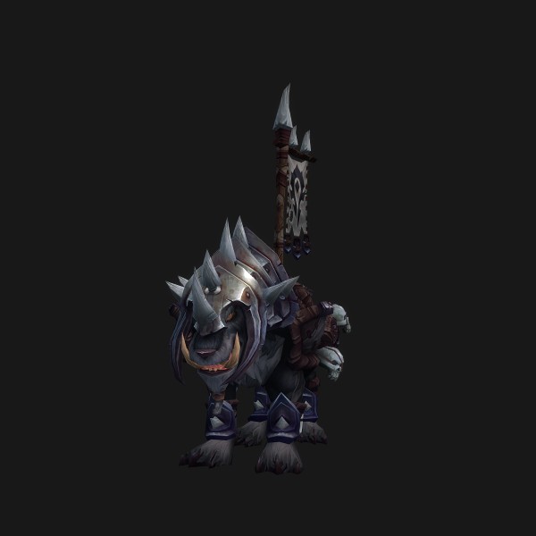 The Prestigious War Wolf mount