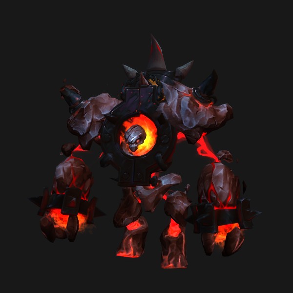 The Hellfire Infernal mount