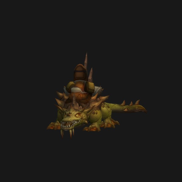 The Brawler's Burly Basilisk mount