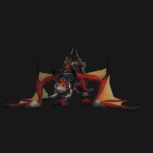The Battlelord's Bloodthirsty War Wyrm mount