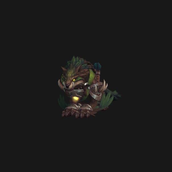 The Huntmaster's Fierce Wolfhawk mount