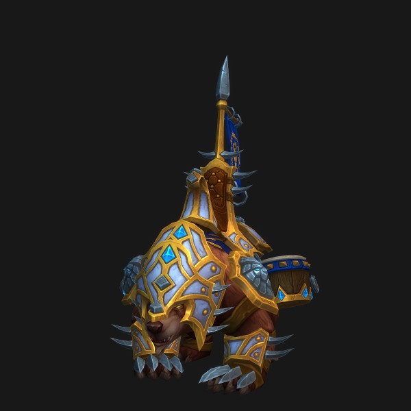 The Vicious War Bear mount