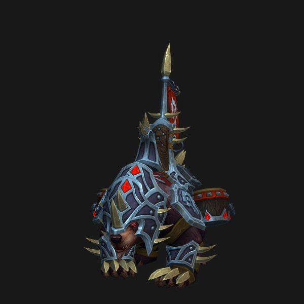 The Vicious War Bear mount
