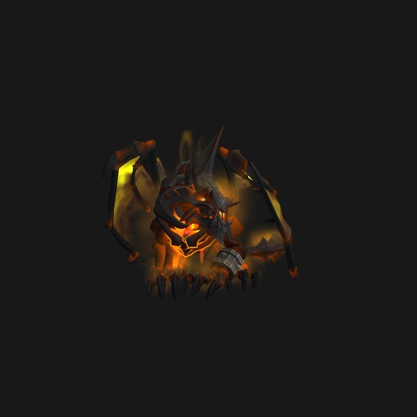 The Smoldering Ember Wyrm mount