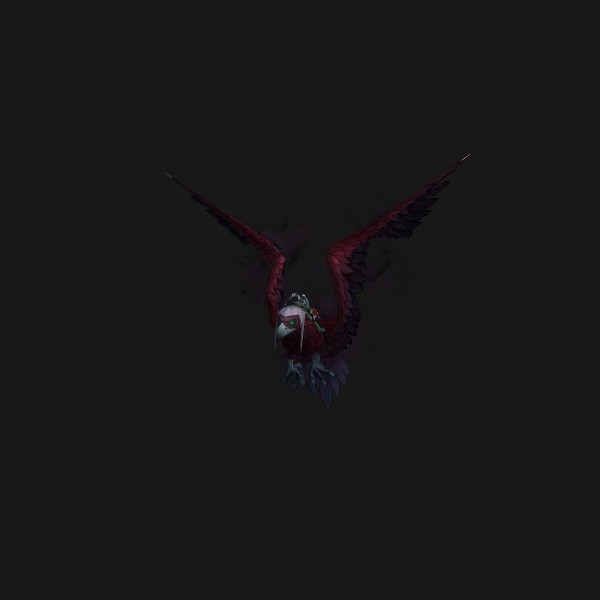 The Shadowblade's Crimson Omen mount