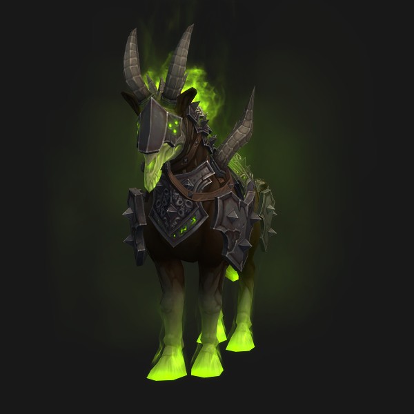 The Netherlord's Chaotic Wrathsteed mount