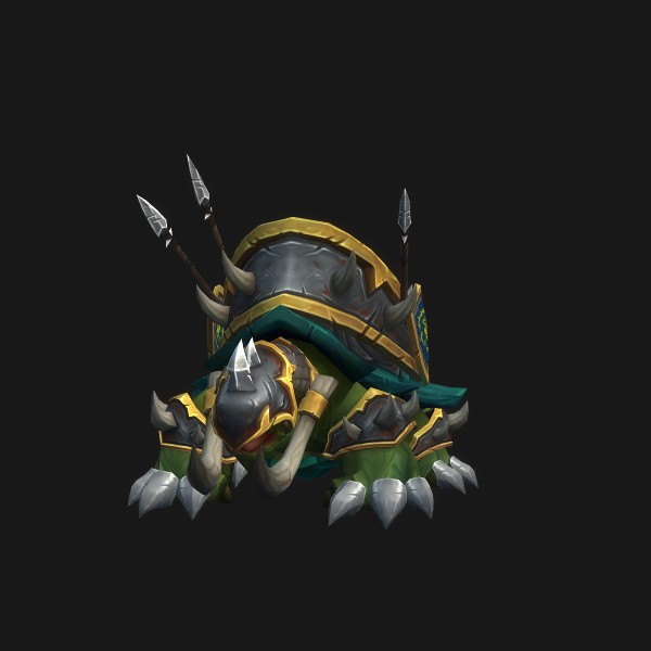 The Vicious War Turtle mount