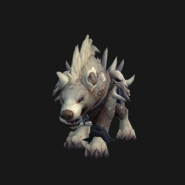 The Alabaster Hyena mount