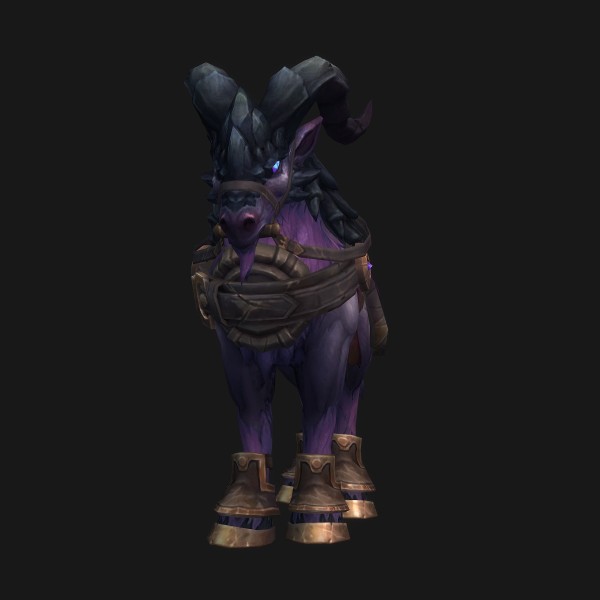 The Sable Ruinstrider mount