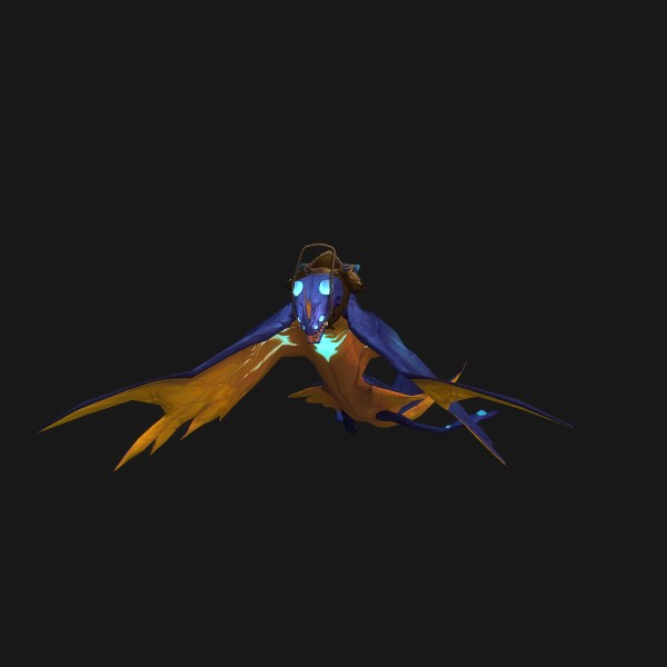 The Lambent Mana Ray mount