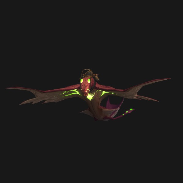 The Felglow Mana Ray mount