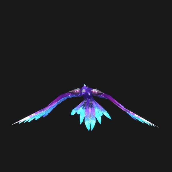The Violet Spellwing mount