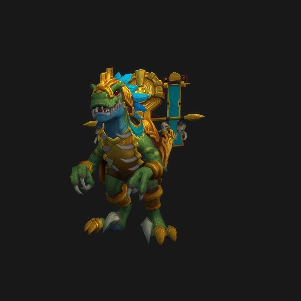 The Gilded Ravasaur mount