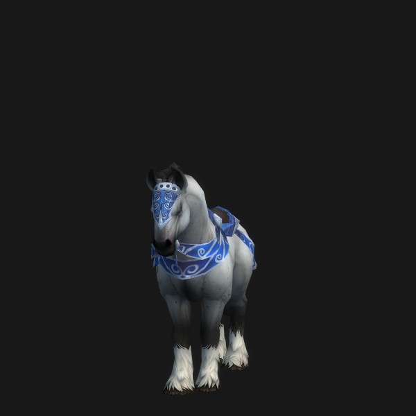 The Dapple Gray mount
