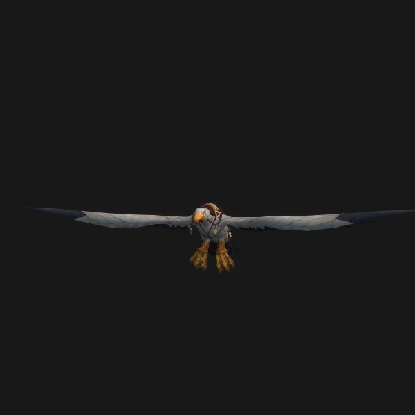 The Gold-Toed Albatross mount