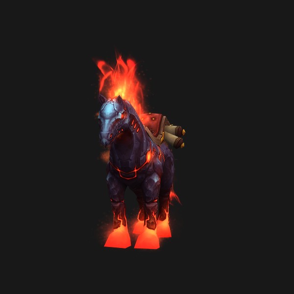 The Fiery Hearthsteed mount