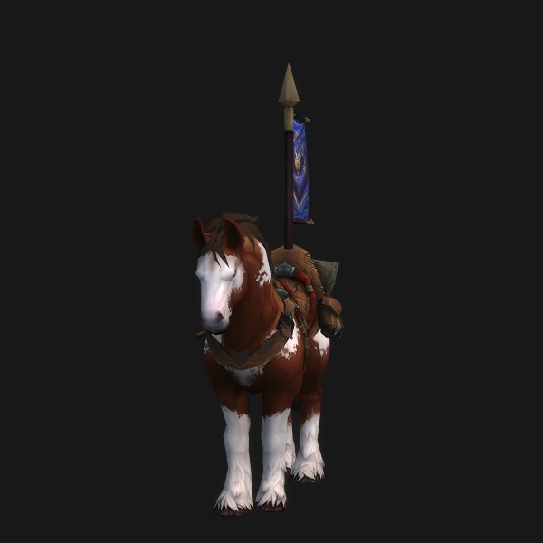 The Highland Mustang mount