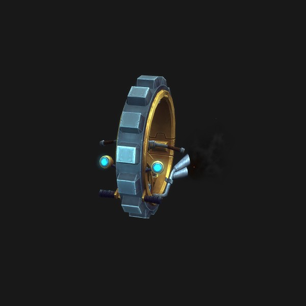 The Mechacycle Model W mount