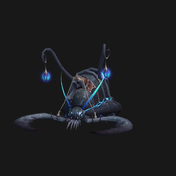The Umbral Scythehorn mount