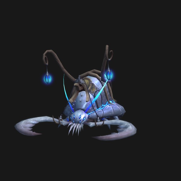 The Pale Acidmaw mount