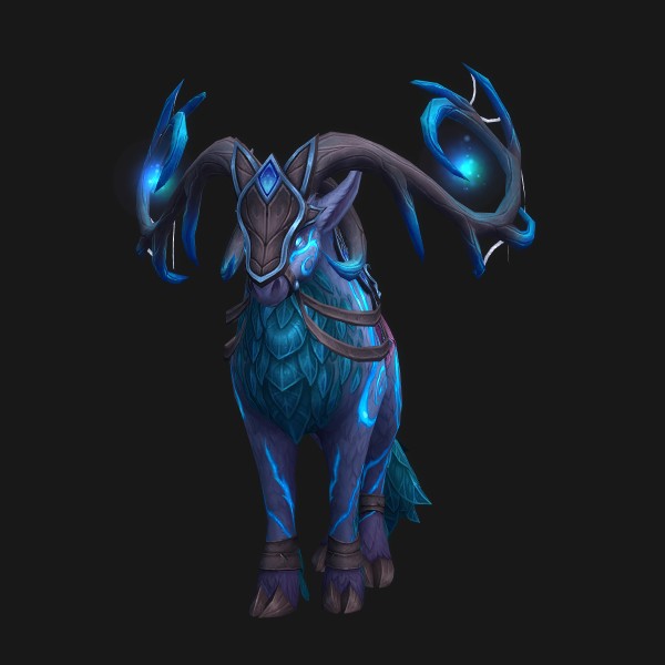 The Enchanted Dreamlight Runestag mount