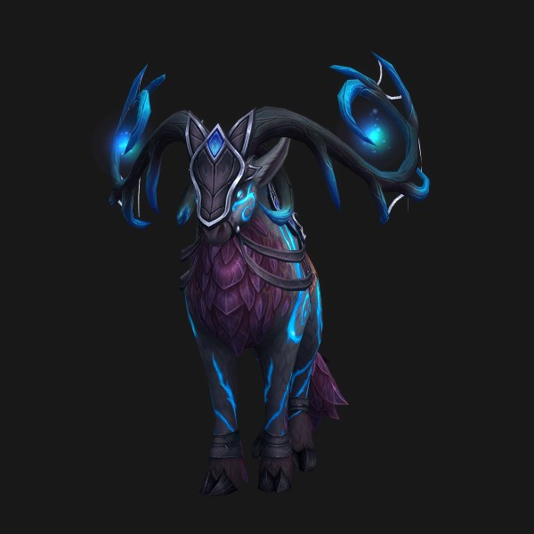 The Enchanted Shadeleaf Runestag mount