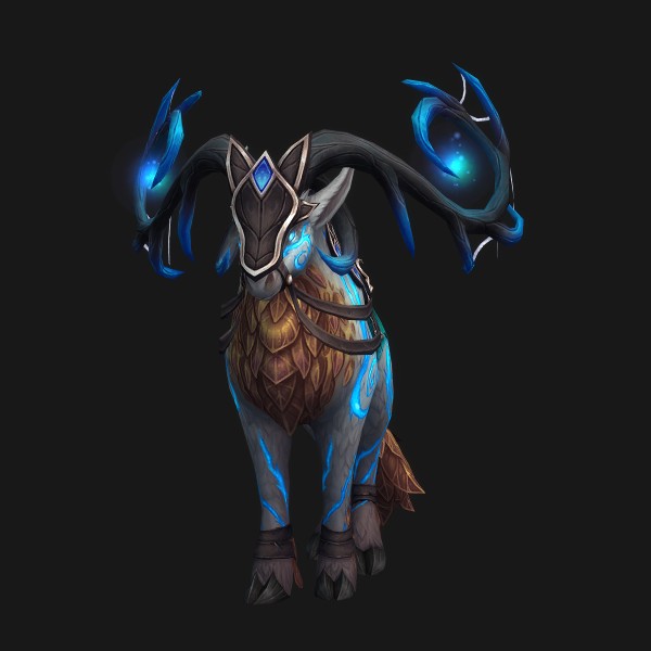 The Enchanted Winterborn Runestag mount