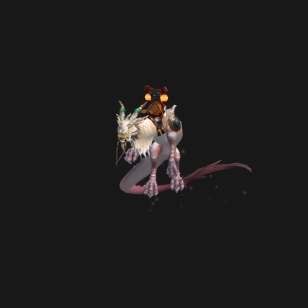 The Ivory Cloud Serpent mount