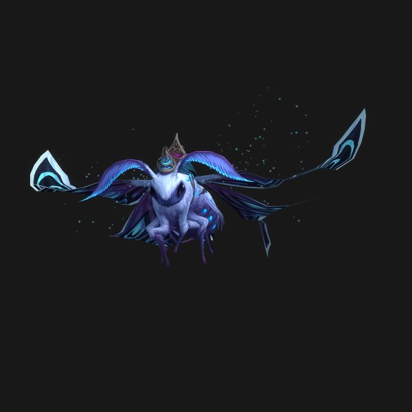 The Silky Shimmermoth mount