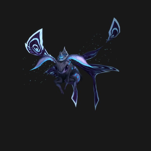 The Duskflutter Ardenmoth mount