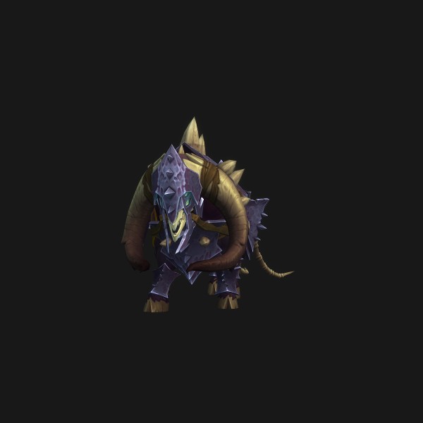 The Armored War-Bred Tauralus mount