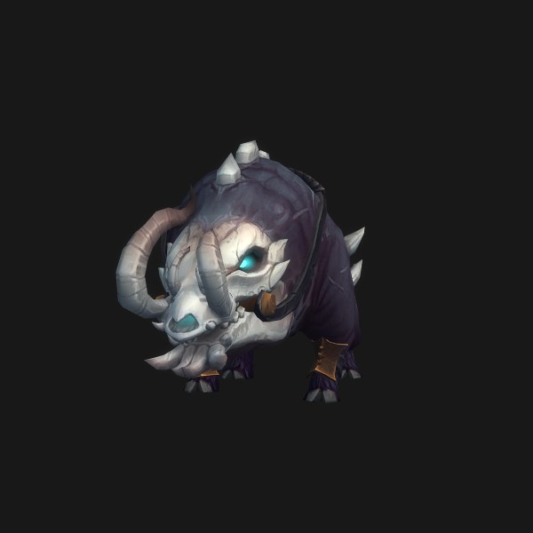 The Blisterback Bloodtusk mount